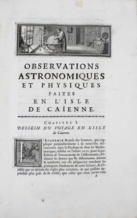 Recueil d'observations faites en plusieurs voyages par ordre de sa Majesté, pour. Jean-Dominique CASSINI.