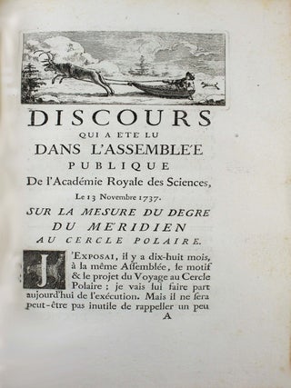 La figure de la terre d&eacute;termin&eacute;e par les observations de messieurs de Maupertuis, Clairaut, Pierre Louis Moreau de MAUPERTUIS.