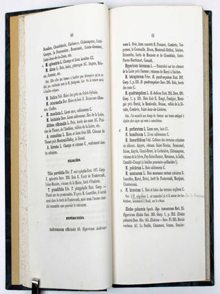 Catalogue raisonné des plantes phanérogames qui croissent naturellement dans le département de Maine et Loire contenant la synonymie des diverses flores de l'Anjou, des observations critiques et historiques, et les descriptions de quelques espèces rares ou nouvelles.