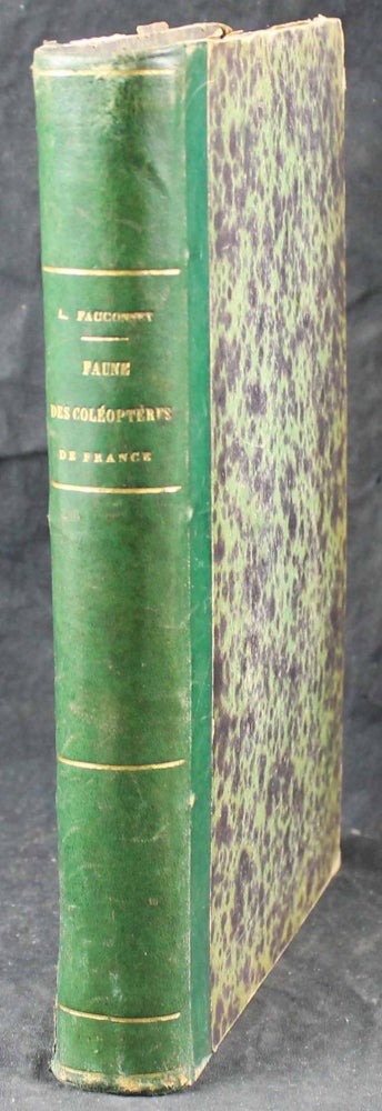 Item #12421 Faune analytique des Coléoptères de France. L. FAUCONNET.