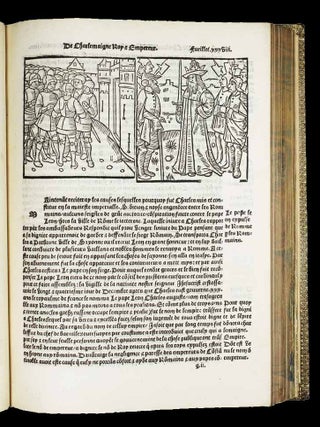 Item #12876 Les croniques de France. Excellens faictz & vertueux gestes des tres chretiens roys &...