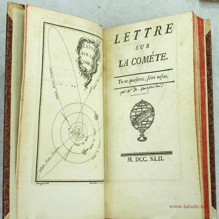 Item #13251 Lettre sur la comète. Pierre-Louis Moreau de MAUPERTUIS.