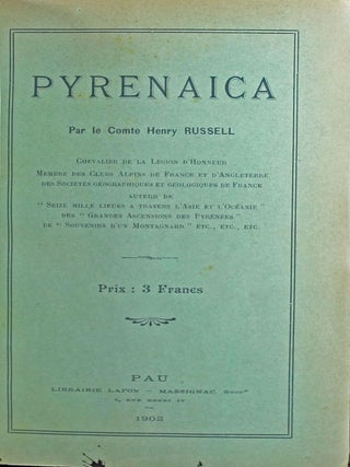 Item #13575 Pyrenaica. Henry RUSSELL