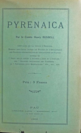 Item #13575 Pyrenaica. Henry RUSSELL