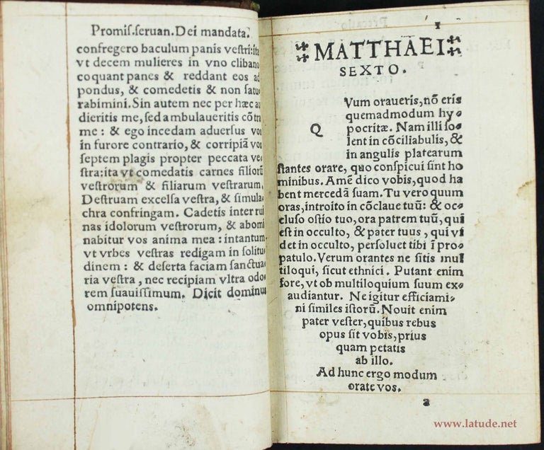 Item #13949 Dominicae precationis pia admodum erudita explanatio. Reliqua quæ hoc libello continentur, indicat sequens sollum. DEVOTION.
