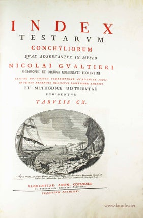 Index testatum conchyliorum quae adservantur in museo.