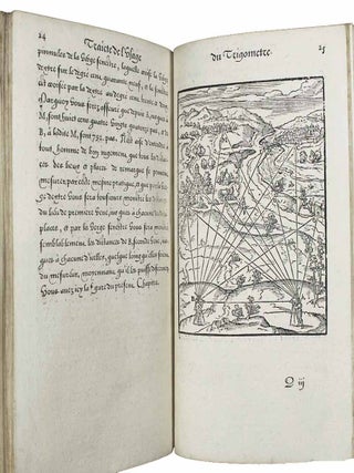 D&eacute;claration et l'usage du Graphom&egrave;tre, par la pratique duquel l'on peut mesurer toutes distances des choses de remarque qui se pourront voir et discerner du lieu o&ugrave; il sera pos&eacute;: et pour arpenter terres, bois, prez et faire plans de villes forteresses, cartes g&eacute;ographiques et g&eacute;n&eacute;ralement toutes mesures visibles: et ce sans reigle d'Arithm&eacute;tique. Invent&eacute; nouvellement et mis en lumi&egrave;re par Philippe Danfrie... A la fin de ceste d&eacute;claration est adjoust&eacute; un trait&eacute; de l'usage du trigom&egrave;tre.