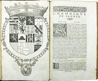 Item #14703 Chronique de Savoye. Exctraite pour la pluspart de l'histoire de M. Guillaume...