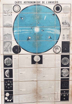 Item #14773 Carte astronomique de l'Univers. Etienne LAPORTE