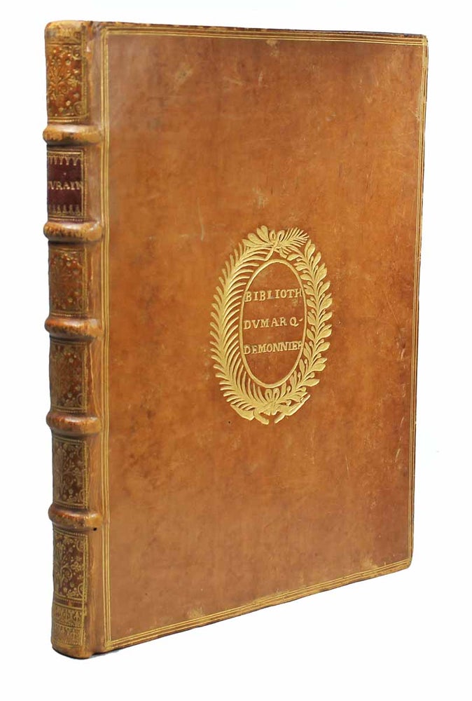 Item #14815 Mémoires concernant la Province de Touraine, dressé par M. de Miromesnil, Intendant en l'année 1698. Pierre MIROMESNIL, CARREAU.
