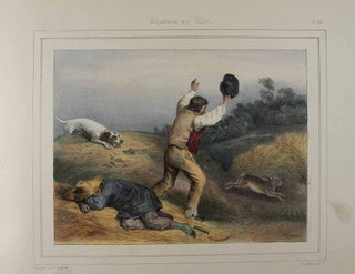 Album de chasses au tir et au chien d'arrêt.