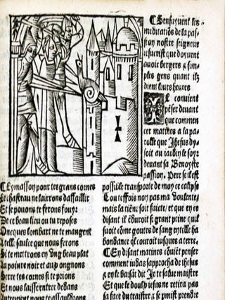 Le grant kalendier et compost des bergiers, composé par le berger de la grant montaigne auquel sont adjoustez plusieurs nouvelles figures et tables, lesquelles sont bien utilles a toutes gens ainsi que vous pourrez veoir cy apres en ce present livre.