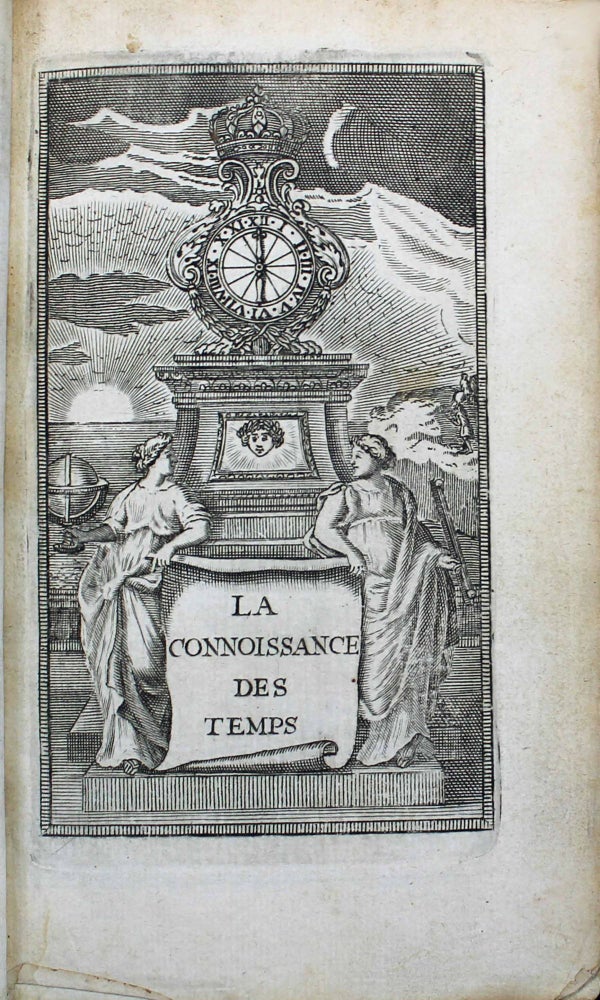 Item #15152 La connaissance des temps pour l'année 1702 au méridien de Paris, publiée par l'ordre de l'Académie royale des sciences. LIEUTAUD CONNAISSANCE DES TEMPS.
