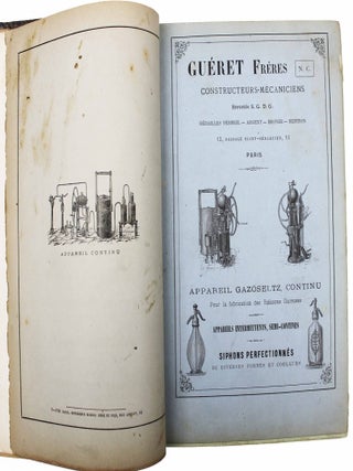 [Ensemble de 16 catalogues illustr&eacute;s de Gu&eacute;rets fr&egrave;res, constructeurs.]