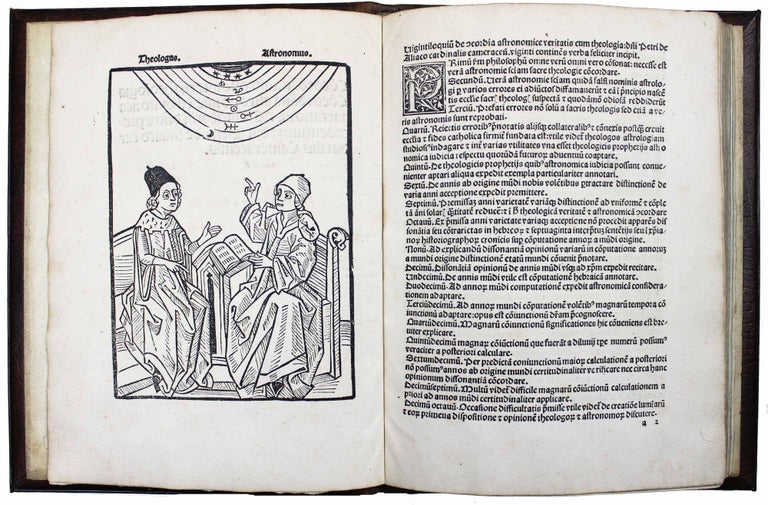 Item #15290 Concordantia astronomiae cum theologia. Concordantia astronomiae cum hystorica narratione. Et elucidariu duo[rum] precedentium. Petrus de ALLIACO.