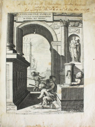 La perspective curieuse. Avec l'optique et la catadioptrique du R. P. Mersenne.
