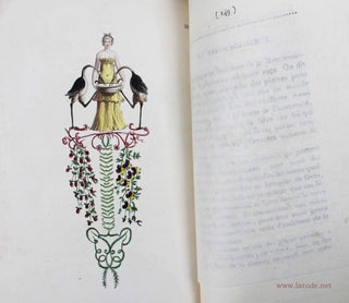 Arabesques mythologiques, ou les attributs de toutes les divinités de la fable. Le texte contenant l'histoire des faux dieux, de leur culte, le détail des cérémonies religieuses, etc. précédé d'un discours sur la mythologie en général et particulièrement sur l'influence que dut avoir le paganisme sur le caractère, les moeurs et la littérature des anciens Grecs et des Romains. Ouvrage fait pour servir à l'éducation de la jeunesse.