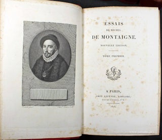 Essais de Michel de Montaigne. Nouvelle édition.