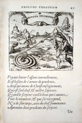 Emblemes ou devises chrestiennes, composées par damoiselle Georgette de Montenay.