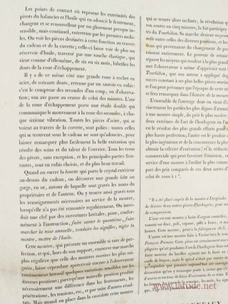 Horloge marine à tourbillon dont l’échappement est à remontoir indépendant et à force constante, et montre à longitudes, à doubles secondes, à équation et à quantième annuel, exécutées par M. Breguet, pour M. de Sommariva.