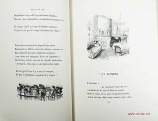 Poèmes parisiens. Illustrations de Ch. Jouas gravées sur bois par H. Paillard.