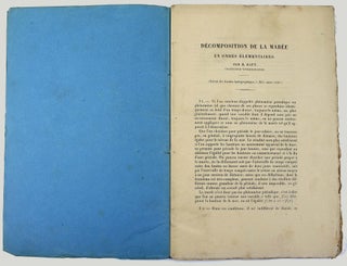 Item #1590 Décomposition de la marée en ondes élémentaires. HATT