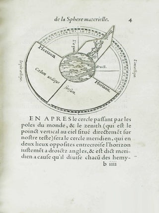 Item #16019 L'usaige de l'astrolabe, avec un traict&eacute; de la sph&eacute;re. Dominique JACQUINOT