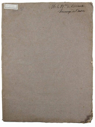 Etat de la v&eacute;g&eacute;tation au sommet du Pic du Midi de Bagn&egrave;res. M&eacute;moire lu &agrave; l'Acad&eacute;mie. L. RAMOND DE CARBONNIERES.