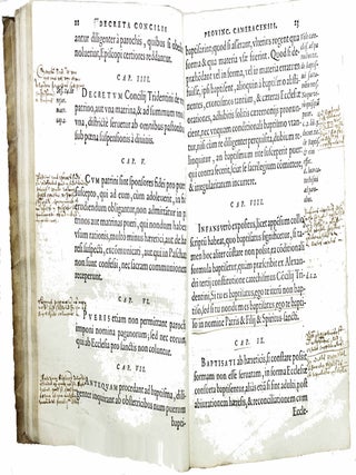 Concilium provinciale Cameracense in oppido Montis Hannoniae habitum anno domini 1586, praesidentibus... dominis Jo. Francisco Bonhomio, episcopo & comite Vercellensi... [legato] de latere, ac Ludovico de Berlaymont, archiepiscopo & duce Cameracensi... Adjectae sunt aliquot constitutiones.