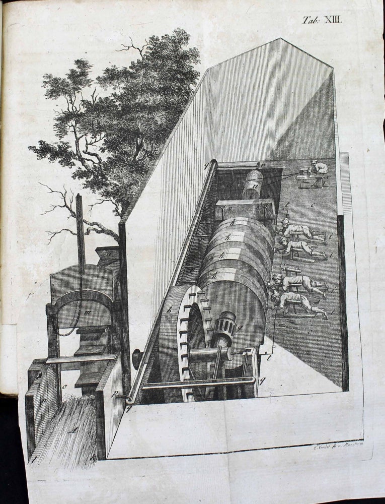 Item #16304 Journal d'un voyage qui contient différentes observations minéralogiques; particulièrement sur les agates et le basalte. Avec un détail sur la manière de travailler les agates. Cosimo Alessandro COLLINI.