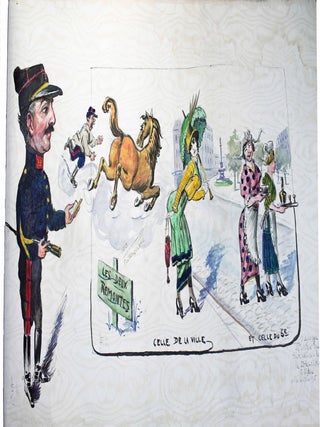 Item #16511 Caricature. J. BARBIER