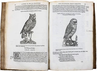 Item #16579 L'histoire de la nature des oyseaux [oiseaux], avec leurs descriptions & naïfs...