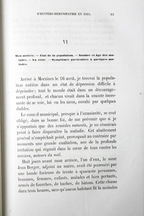 Relation sur une épidémie d’hystéro-démonopathie en 1861.