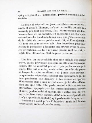 Relation sur une &eacute;pid&eacute;mie d&rsquo;hyst&eacute;ro-d&eacute;monopathie en 1861.