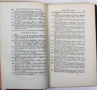 Catalogue des livres, manuscrits et imprimés, et des estampes de la Bibliothèque de M. le Duc de Chaulnes, dont la vente se fera en son hôtel, rue d'Enfer le 19 Mars 1770, & jours suivants.