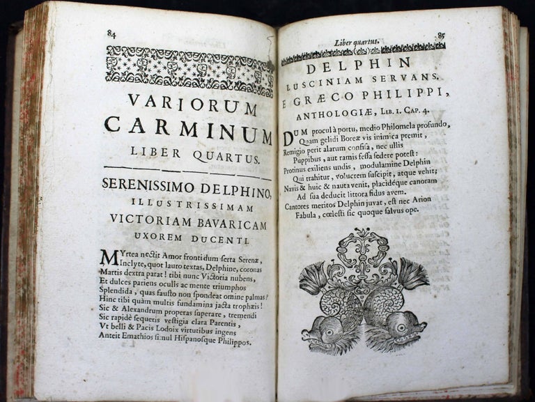Item #16729 Variorum carminum libri quatuor. S. F. S. T. Anno MDCLXXX. Samuel de FERMAT.