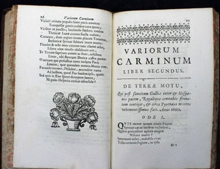 Variorum carminum libri quatuor. S. F. S. T. Anno MDCLXXX.