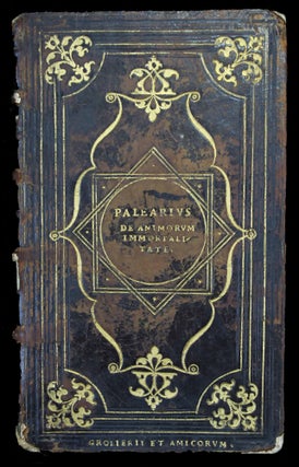 Item #16742 PALEARIO, Aonio. De Animorum immortalitate, Libri III. Jean GROLIER