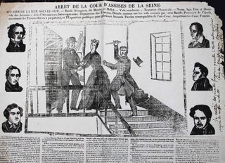 Item #16842 Arrêt de la Cour d’Assises de la Seine. Affaire de la rue Sainte-Foy....