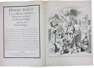 Item #16853 Divers sujets tirés de l'Histoire de Toulouse representés en desseins par...
