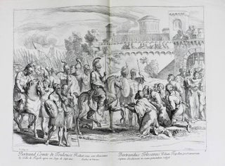 Divers sujets tirés de l'Histoire de Toulouse representés en desseins par Raymond la Fage et gravés par François Ertinger.