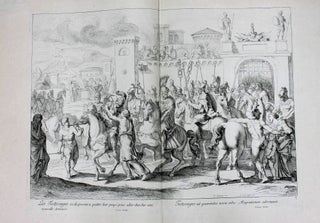 Divers sujets tirés de l'Histoire de Toulouse representés en desseins par Raymond la Fage et gravés par François Ertinger.
