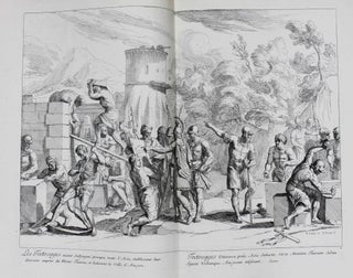 Divers sujets tirés de l'Histoire de Toulouse representés en desseins par Raymond la Fage et gravés par François Ertinger.