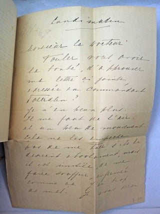 Souvenirs d'un m&eacute;decin de la Pr&eacute;fecture de police et des prisons de Paris (1914-1918).