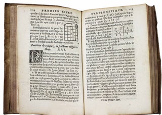 Item #16868 L'arithmétique départie en trois livres. Ensemble un petit discours des changes....