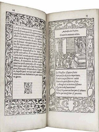 Le Pegme, avec les narrations philosophiques, mis de latin en fran&ccedil;oys par Lanteaume de Romieu gentilhome d'Arles.