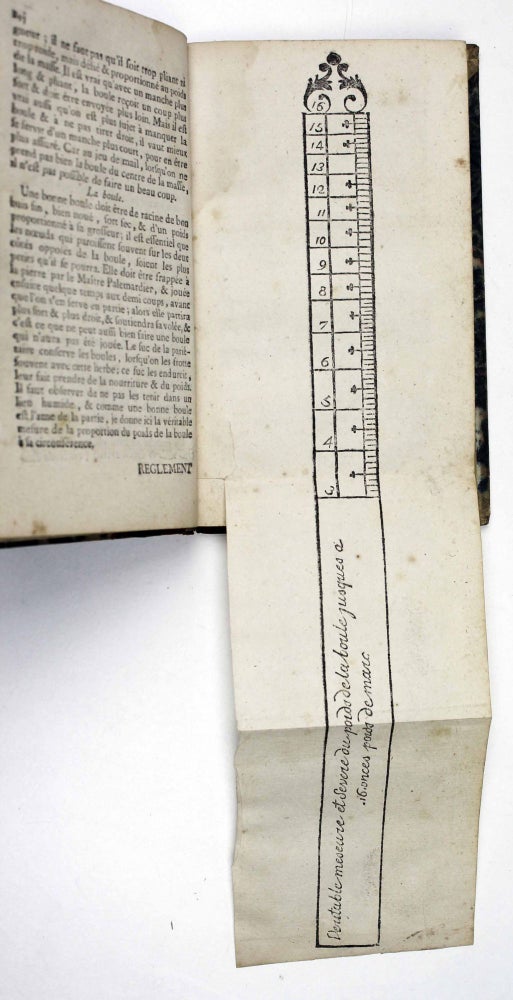 Item #17093 Le noble jeu de mail de la ville de Montpellier, avec ses règlements. Nouvelle édition. SUDRE.