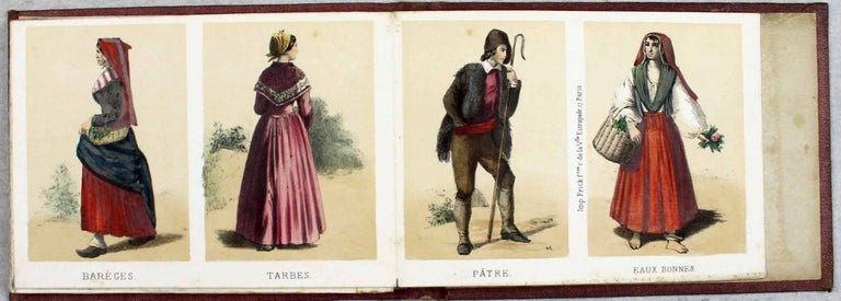 Item #17110 50 costumes des Pyrénées. C. MAURICE.