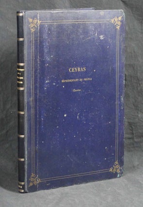 Item #17163 Constitution de la République française précédée des rapports et décrets qui y...