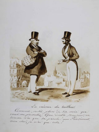 [27 lavis de caricatures]
